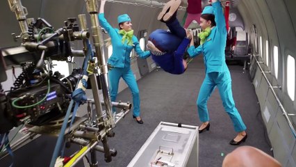 Craziest Making of Ok Go Zero Gravity Video in Russian Plane!