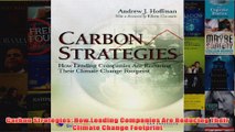 Download PDF  Carbon Strategies How Leading Companies Are Reducing Their Climate Change Footprint FULL FREE