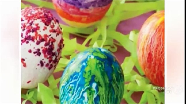 Как украсить яйца на Пасху