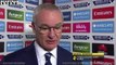 Arsenal 2 1 Leicester Claudio Ranieri Post Match Interview Simpson Red Card Was Severe