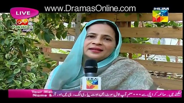 Jago Pakistan Jago with Sanam Jung - 18th February 2016 Part 2 - Bushra Ansari