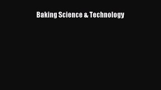 Download Baking Science & Technology PDF Free