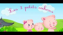 Les trois petits cochons --- Histoire pour enfants