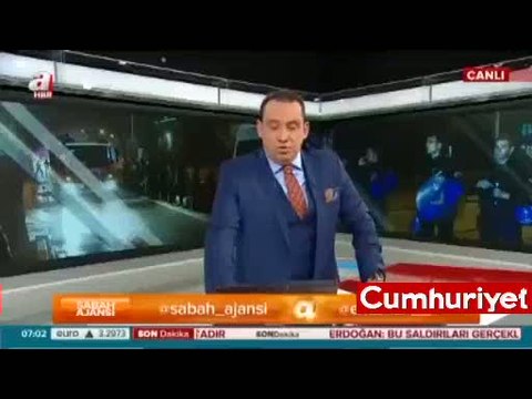 Vatandaş hükümeti eleştirdi yandaş A Haber sunucusu: 'Suratına tükürüyorum'