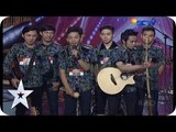 The Rumba's Playing Elvis Presley's Song - AUDITION 6 - Indonesia's Got Talent [HD]