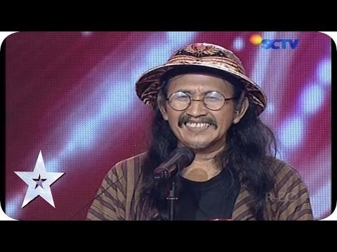Funny Performer Sings with Characters - AUDITION 6 - Indonesia's Got Talent [HD]