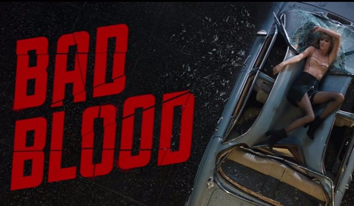 Taylor Swift - Bad Blood (Lyrics) - 720P HD Grammy Award Winer Song.