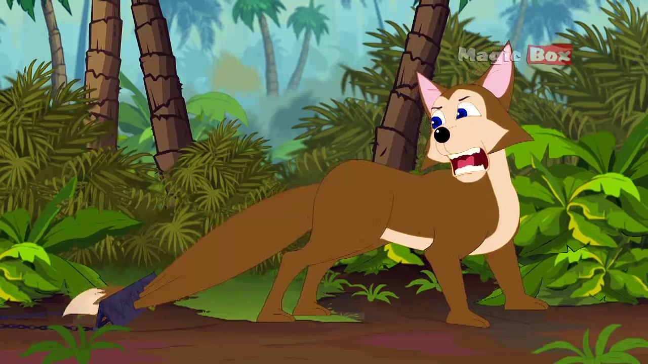 Fox Without Its Tail - Aesop's Fables In Hindi - Animated_Cartoon Tales For Kids