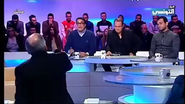 شكيب يتوتر في جدال ونقاش حاد بينه وبين برهان بسيس حول علاقة بن علي بالنساء في بولونيا...