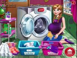 Disney Frozen Games - Anna Pregnant Laundry Day – Best Disney Princess Games For Girls And Kids