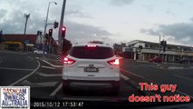 Instant Karma - Driver pulls stupid move in front of QLD pol