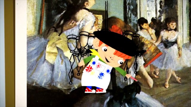 Мультфильмы для малышей Маленький Художник, рисование для самых маленьких, эпизод 7