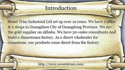 Buy Wholesale Rhinestones from SweetTrim