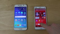 Samsung Galaxy S6 vs. Sony Xperia Z3 Compact - Which Is Faster? (4K)