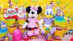 Peppa pig Minnie mouse Daisy Duck Kinder PLAY DOH SURPRISE EGGS Spiderman egg Barbie
