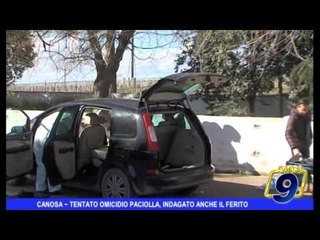 Canosa | Tentato omicidio Paciolla, indagato anche il ferito
