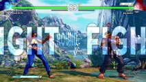 STREET FIGHTER V - Casual Match - Ryu vs Laura