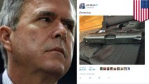 Trolls still unloading on Jeb Bush over 'Murica gun tweet