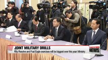 S. Korea and U.S. to hold largest joint exercise Key Resolve/ Foal Eagle next month