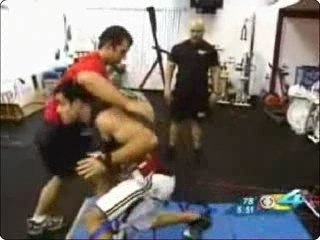 Pablo Popovitch training for ADCC