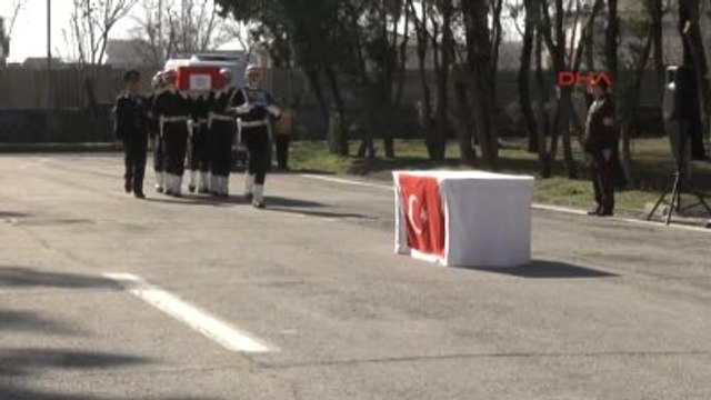 Diyarbakır Şehit Jandarma Astsubay Üstçavuş Seçkin Çil İçin Uğurlama Töreni Düzenlendi