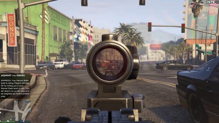 GTA 5 PC Gameplay : First Person Mode Rocks! (Grand Theft Auto 5)