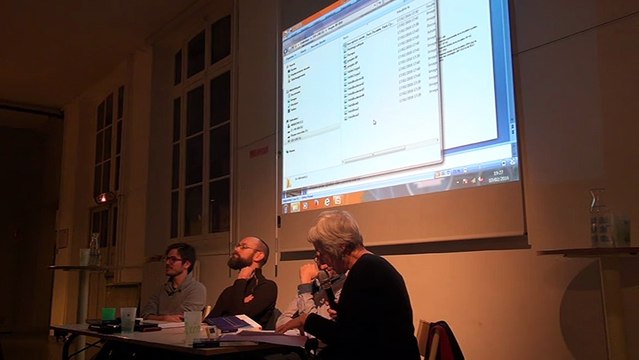 Julien Demade et Alain Boulanger, Soirée Paris durable, Paris cyclable! , Association Paris en Selle, Paris, 17 février 2016, 1 de 2