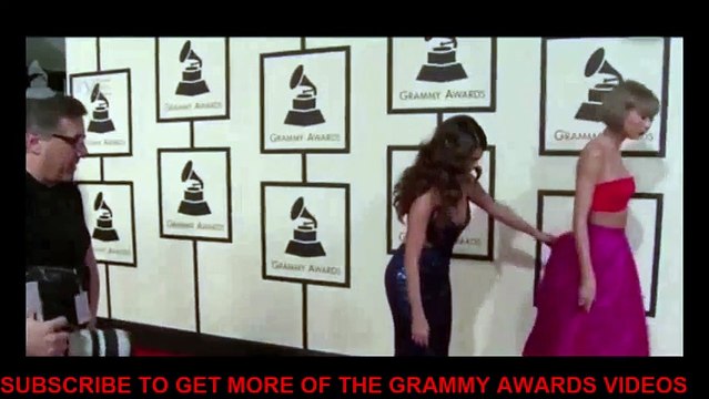 Grammy Awards 2016 Taylor Swift & Selena Gomez on the RED CARPET 2016 Grammy Awards - HOLLYWOOD BUZZ TV