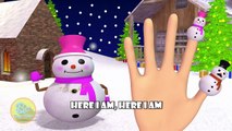 Snowman 3D Finger Family | Merry Christmas | Nursery Rhymes | Animation From Binggo Channel