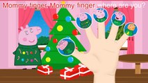 Pepa Pig Christmas Tree Finger Family Nursery Rhymes Lyrics