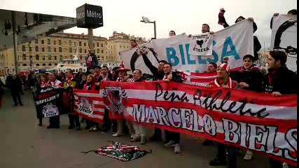 OM : les fans de Bilbao donnent de la voix sur le Port