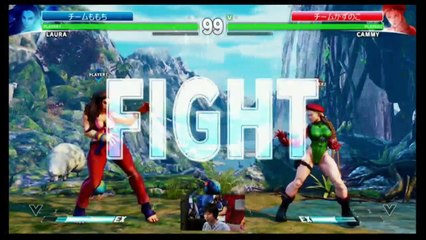 Street Fighter V - 4 on 4 event ft: Momochi, Kazunoko, Tokido, and others...