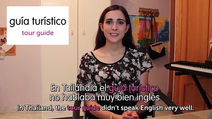 Weekly Spanish Words with Rosa - Tourism