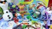 Disney Frozen And Smurfs Kinder Surprise Eggs Unboxing ( Olaf Figures )