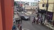 Rua interditada por suspeita de bomba em Cariacica