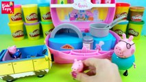 peppa pig carry case pizza play doh shop toy peppa pig toys mini pizzeria