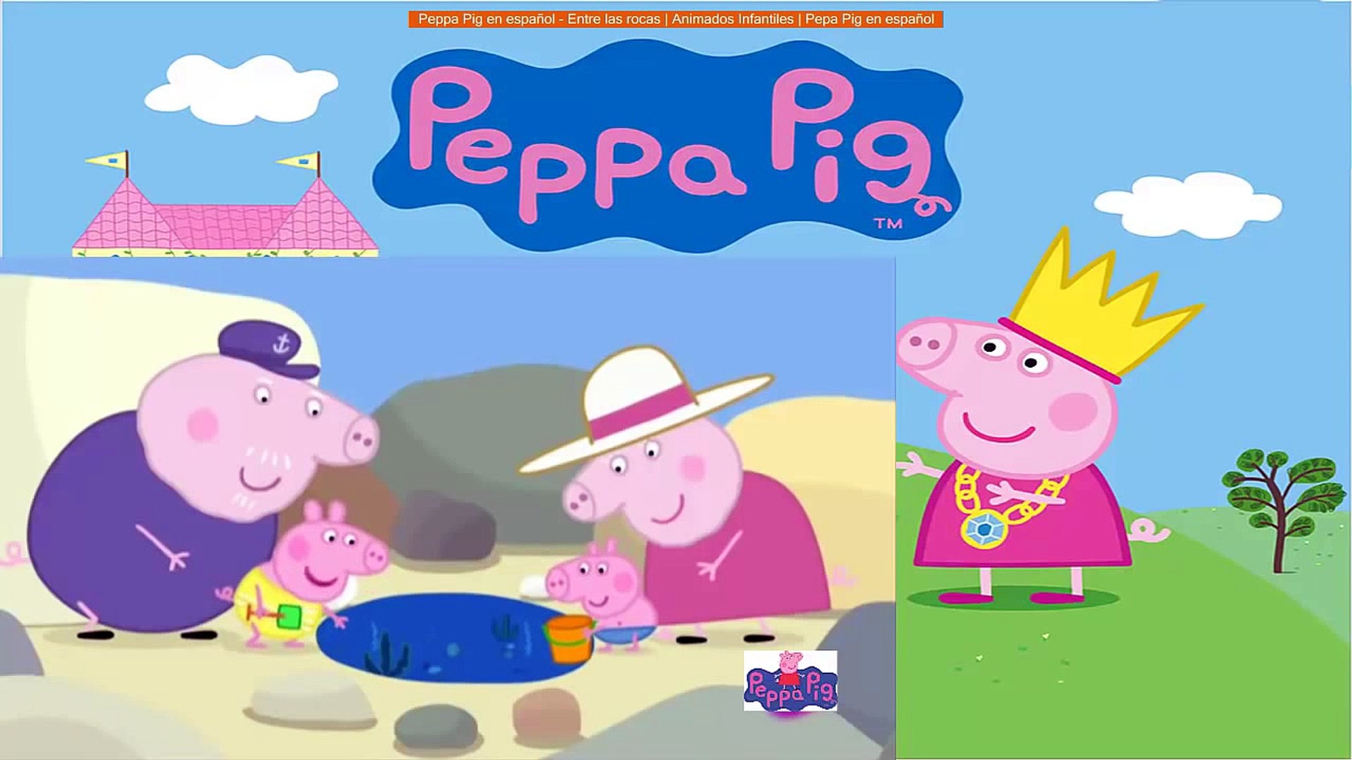 Peppa Pig en español - Entre las rocas | Animados Infantiles | Pepa Pig en  español - video Dailymotion