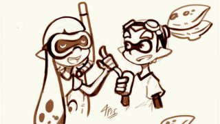 (ComicDub) Splatoon Snorkel masks.wait.we need these?