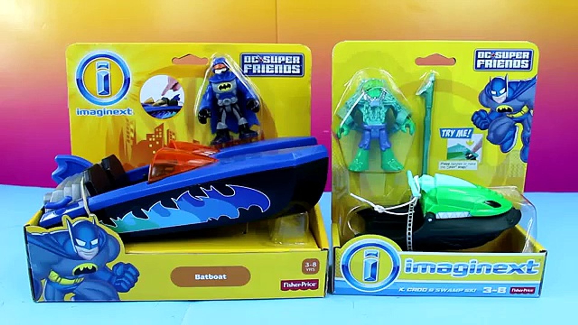imaginext bat boat