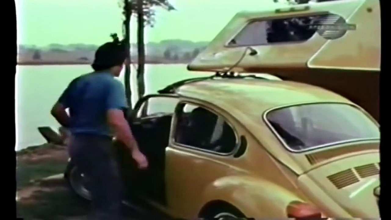 VW Bug Fifth Wheel Trailer FOUND. Forgotten Volkswagen Camper. 1 of a kind VW accessory.