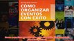 Download PDF  Como organizar eventos con exito Tematica Empresarial Spanish Edition FULL FREE