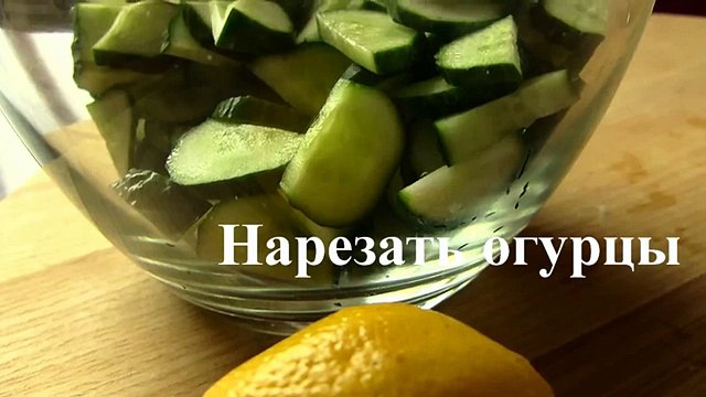 Легкий весенний салат с огурцами от VIKKAvideo-Простые рецепты