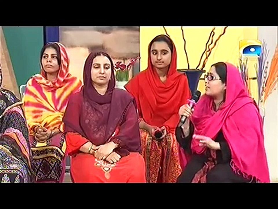 Nadia Khan Show - 18th February 2016 Part 4 - House Maids