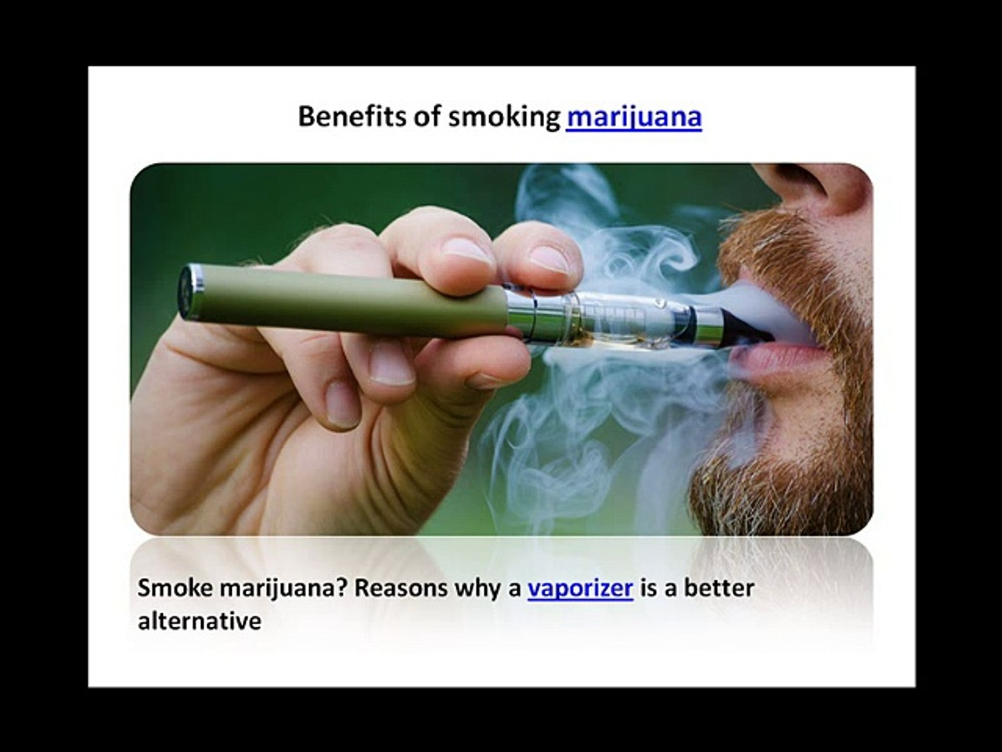 ⁣Benefits of smoking marijuana