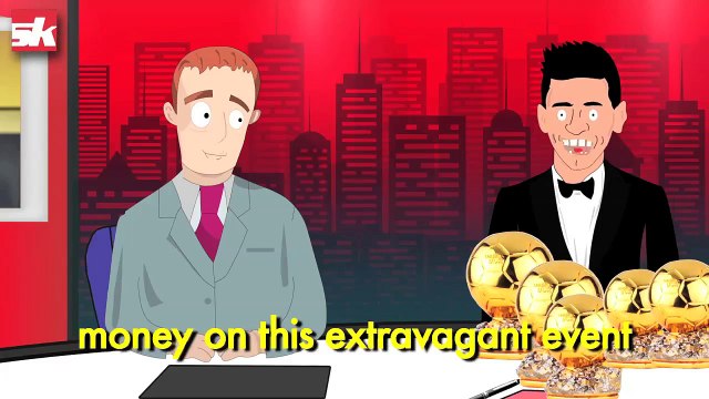 Cristiano Ronaldo trolls Lionel Messi and the interviewer