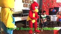 Fun Dance Cartoon Character Angry Bird     Amy Events