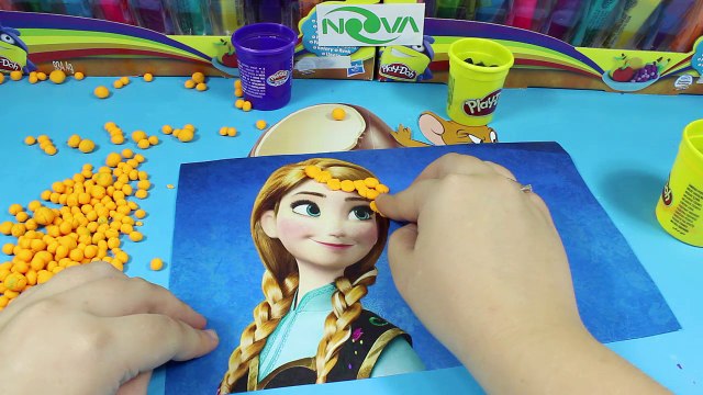 Disney Frozen Anna Play Doh Covering