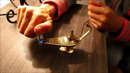 Extra virgin olive oil for the paraffin and Aladdin lamp for the first time - Part 2