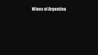 Read Wines of Argentina PDF Free