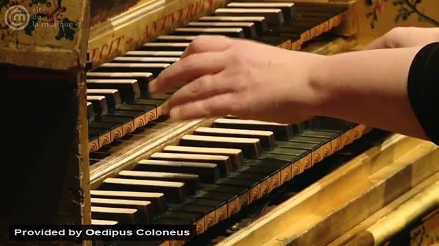 Bach: French suite for harpsichord no. 1 in D minor, BWV 812 | Blandine Rannou